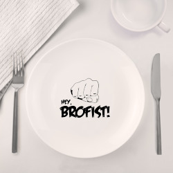 Набор: тарелка + кружка Brofist PewDiePie - фото 2
