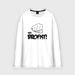 Мужской лонгслив oversize хлопок Brofist PewDiePie