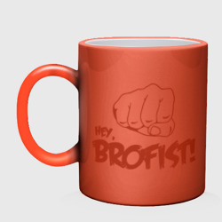 Кружка хамелеон Brofist PewDiePie - фото 2