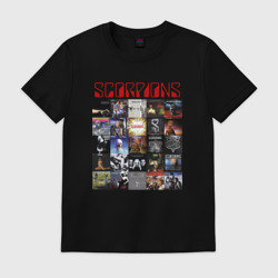 Мужская футболка хлопок Scorpions