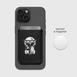 Картхолдер Magsafe магнитный Хаку и Тихиро, спина к спине - фото 2