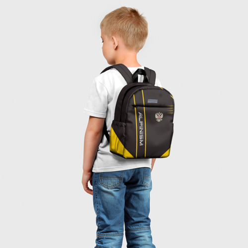 Детский рюкзак 3D с принтом Alpinism, фото на моделе #1