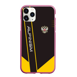 Чехол для iPhone 11 Pro Max матовый Alpinism