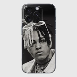 Чехол для iPhone 16 Pro силиконовый с защитой камеры XXXTentacion sad