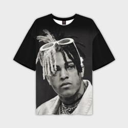 Мужская футболка oversize 3D XXXTentacion sad