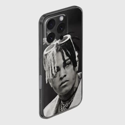 Чехол для iPhone 16 Pro Max силиконовый с защитой камеры XXXTentacion sad - фото 2
