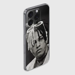 Чехол для iPhone 16 Pro силиконовый с защитой камеры XXXTentacion sad - фото 2