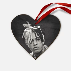 Деревянная игрушка Сердце XXXTentacion sad
