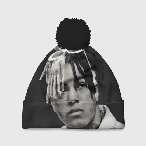 Шапка 3D c помпоном XXXTentacion sad