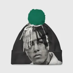 Шапка 3D c помпоном XXXTentacion sad