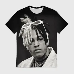 Мужская футболка 3D XXXTentacion sad