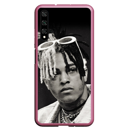 Чехол для Honor 20 XXXTentacion sad, цвет малиновый