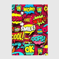 Постер Стиль pop-art