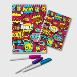 Блокнот Стиль pop-art