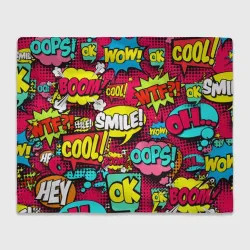 Плед 3D Стиль pop-art