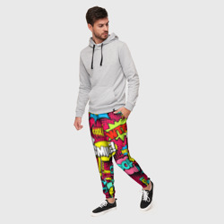 Мужские брюки 3D Стиль pop-art - фото 2
