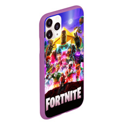 Чехол для iPhone 11 Pro Max матовый Fortnite Королевская Битва - фото 2