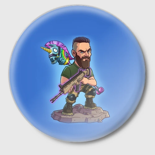 Znachok S Printom Ili Nadpisyu Fortnite Battle Royale Artikul - znachok