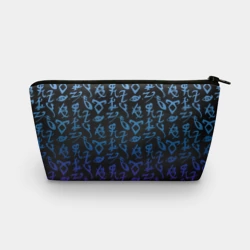 Косметичка 3D Blue runes