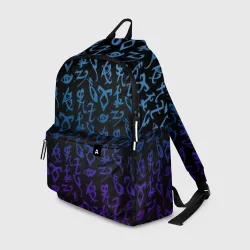 Рюкзак 3D Blue runes