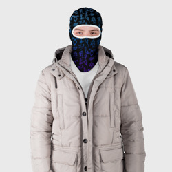 Балаклава 3D Blue runes - фото 2