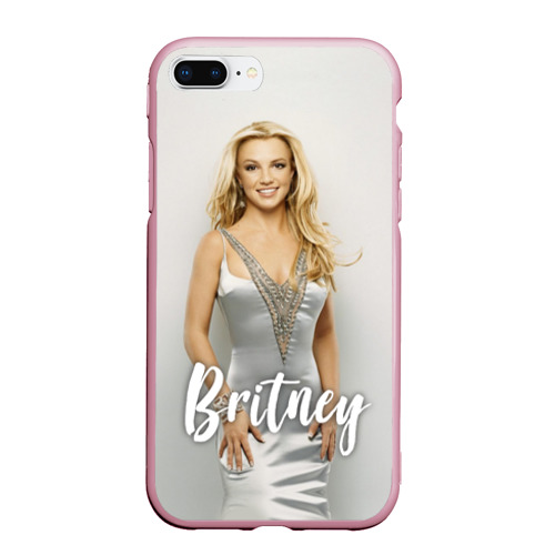 Чехол для iPhone 7/8 Plus матовый с принтом Britney, вид спереди №1