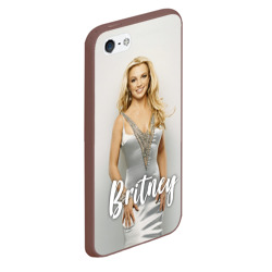 Чехол для iPhone 5/5S матовый Britney - фото 2