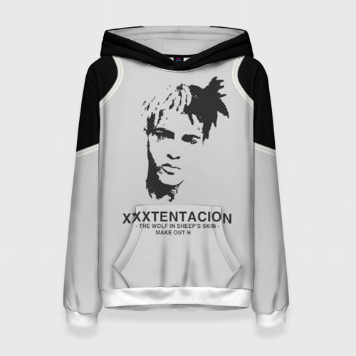 Женская толстовка 3D XXXTentacion, цвет 3D печать