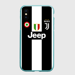 Чехол для iPhone XS Max матовый Роналду Ювентус