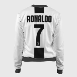 Женский бомбер 3D Роналду Ювентус