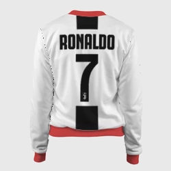 Женский бомбер 3D Роналду Ювентус