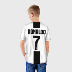 Детская футболка 3D Роналду Ювентус - фото 2