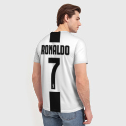 Мужская футболка 3D Роналду Ювентус - фото 2