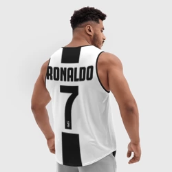 Мужская спортивная майка 3D Роналду Ювентус - фото 2