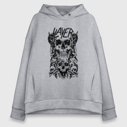 Женское худи Oversize хлопок Slayer