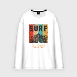 Мужской лонгслив oversize хлопок Surf