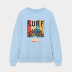 Мужской свитшот oversize без начеса хлопок Surf