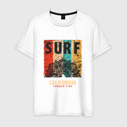 Мужская футболка хлопок Surf