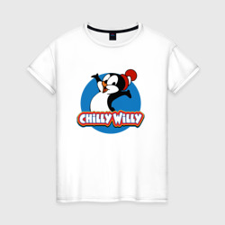 Чилли Вилли – Женская футболка хлопок с принтом купить со скидкой в -20%