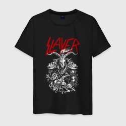 Slayer – Мужская футболка хлопок с принтом купить со скидкой в -20%
