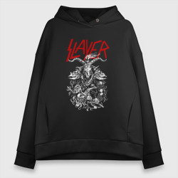 Женское худи Oversize хлопок Slayer