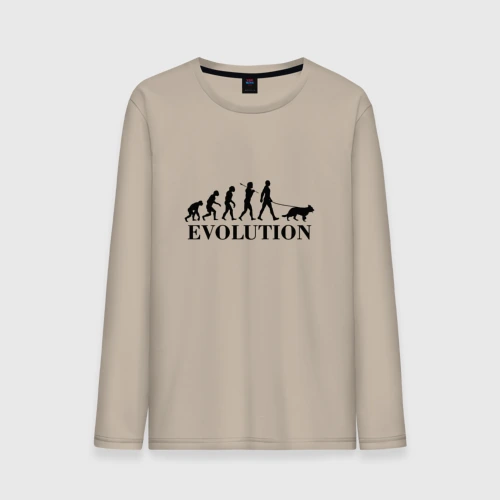 Мужской лонгслив хлопок Evolution