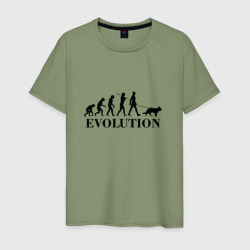 Мужская футболка хлопок Evolution