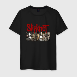 Slipknot – Футболка из хлопка с принтом купить со скидкой в -20%