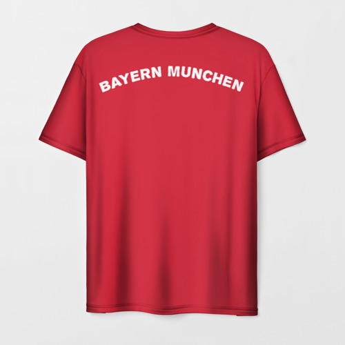 Мужская футболка 3D Bayern home 18-19, цвет 3D печать - фото 2