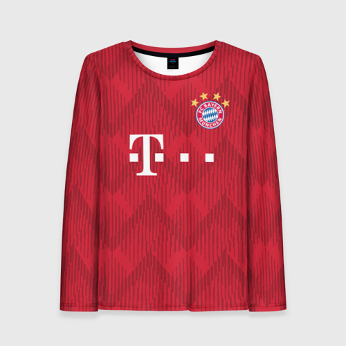 Женский лонгслив 3D Bayern home 18-19