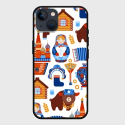 Чехол для iPhone 14 Традиционный поп арт