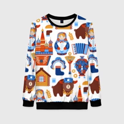 Женский свитшот 3D Традиционный поп арт