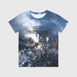 Детская футболка 3D Фростпанк