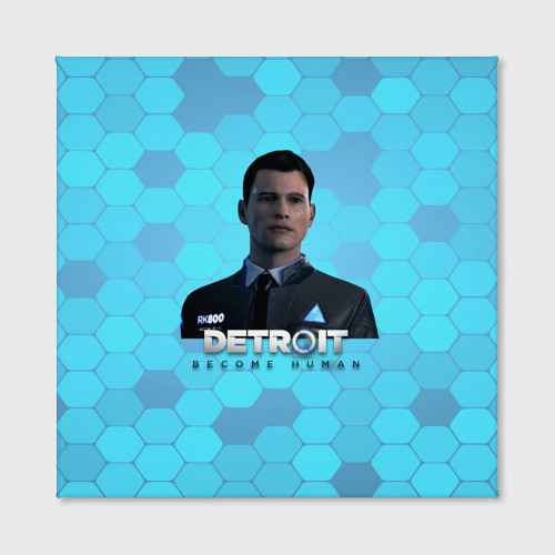 Холст квадратный Detroit: Become Human, цвет 3D печать - фото 2